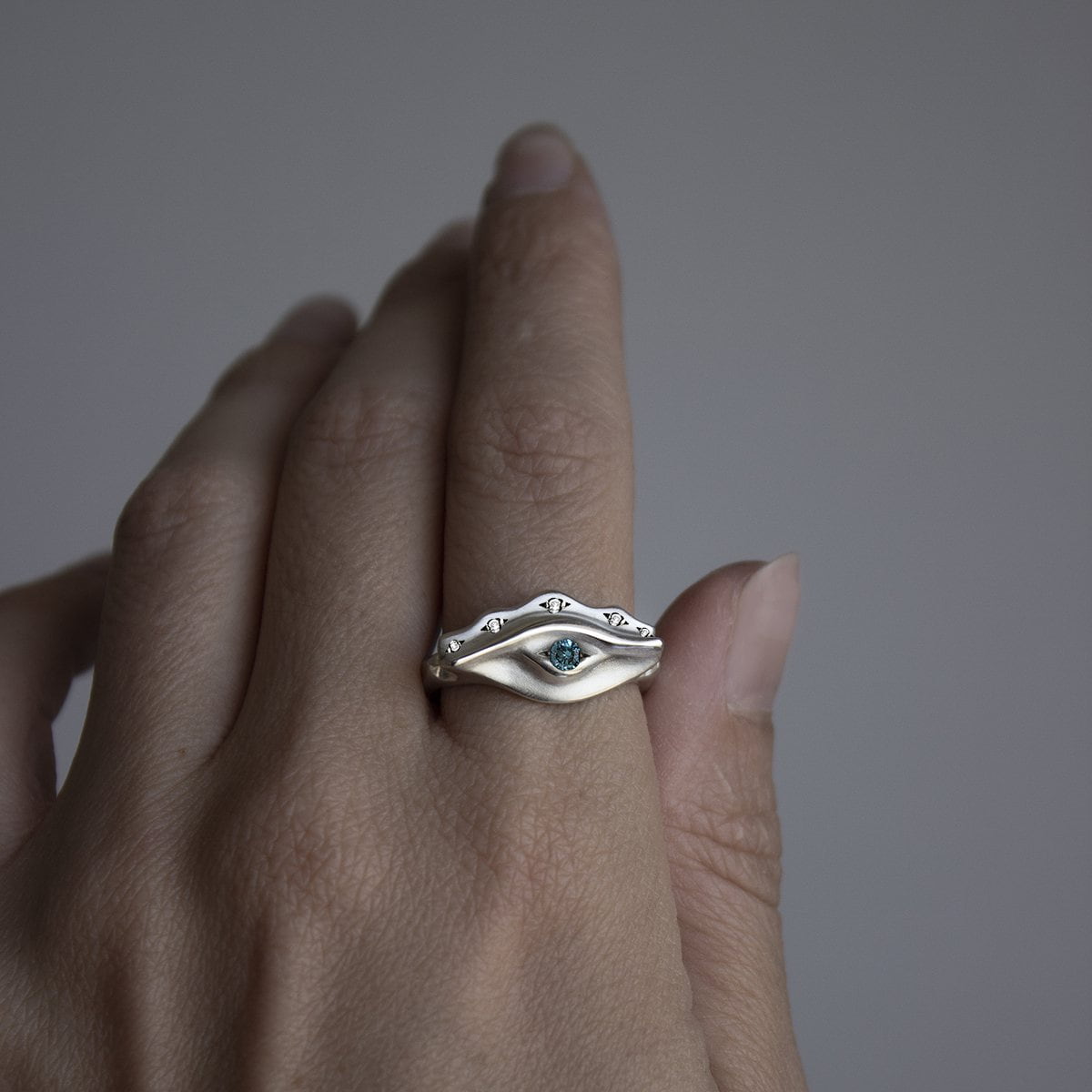 ELINA GLEIZER Eye Ring