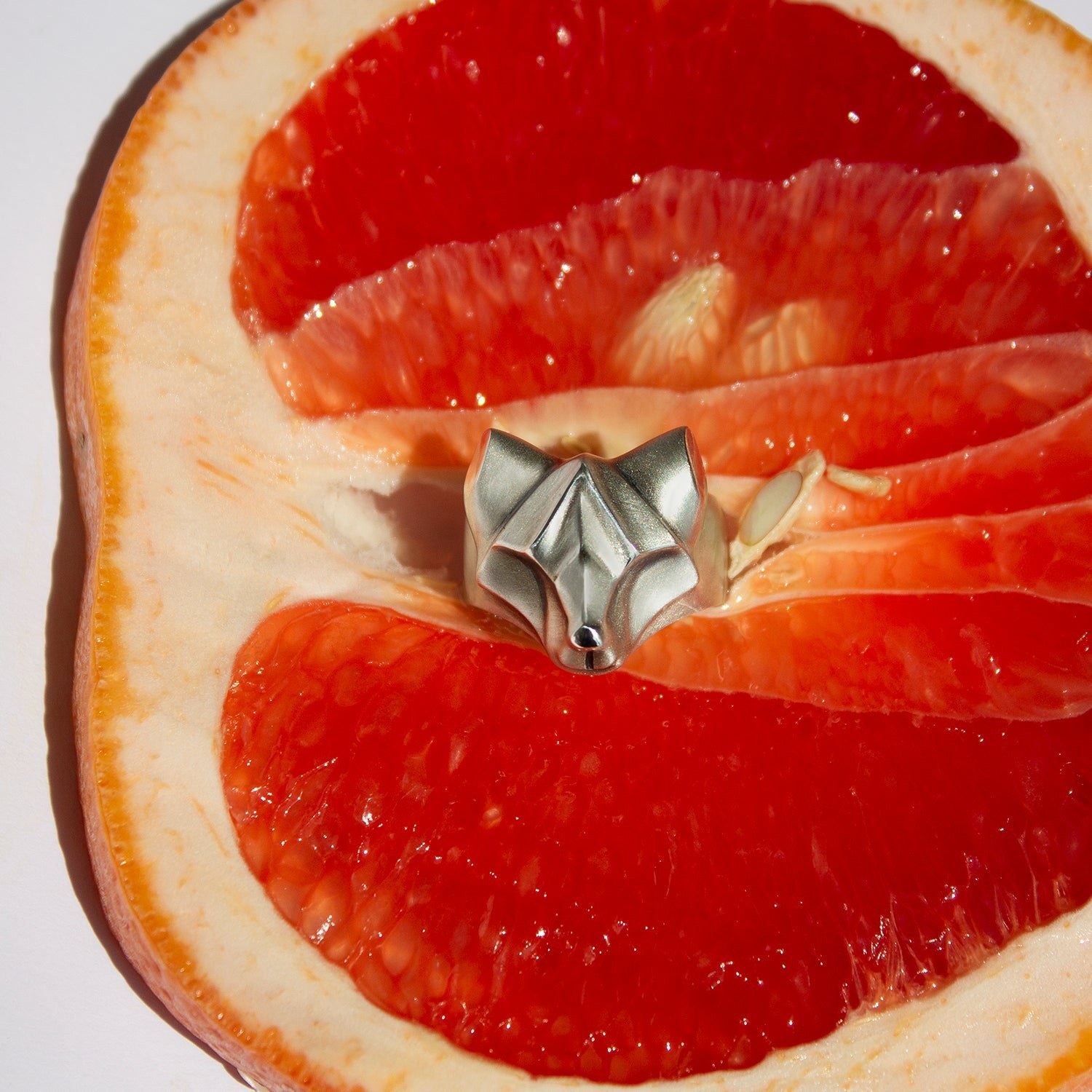 ELINA GLEIZER Fiery Fox Ring