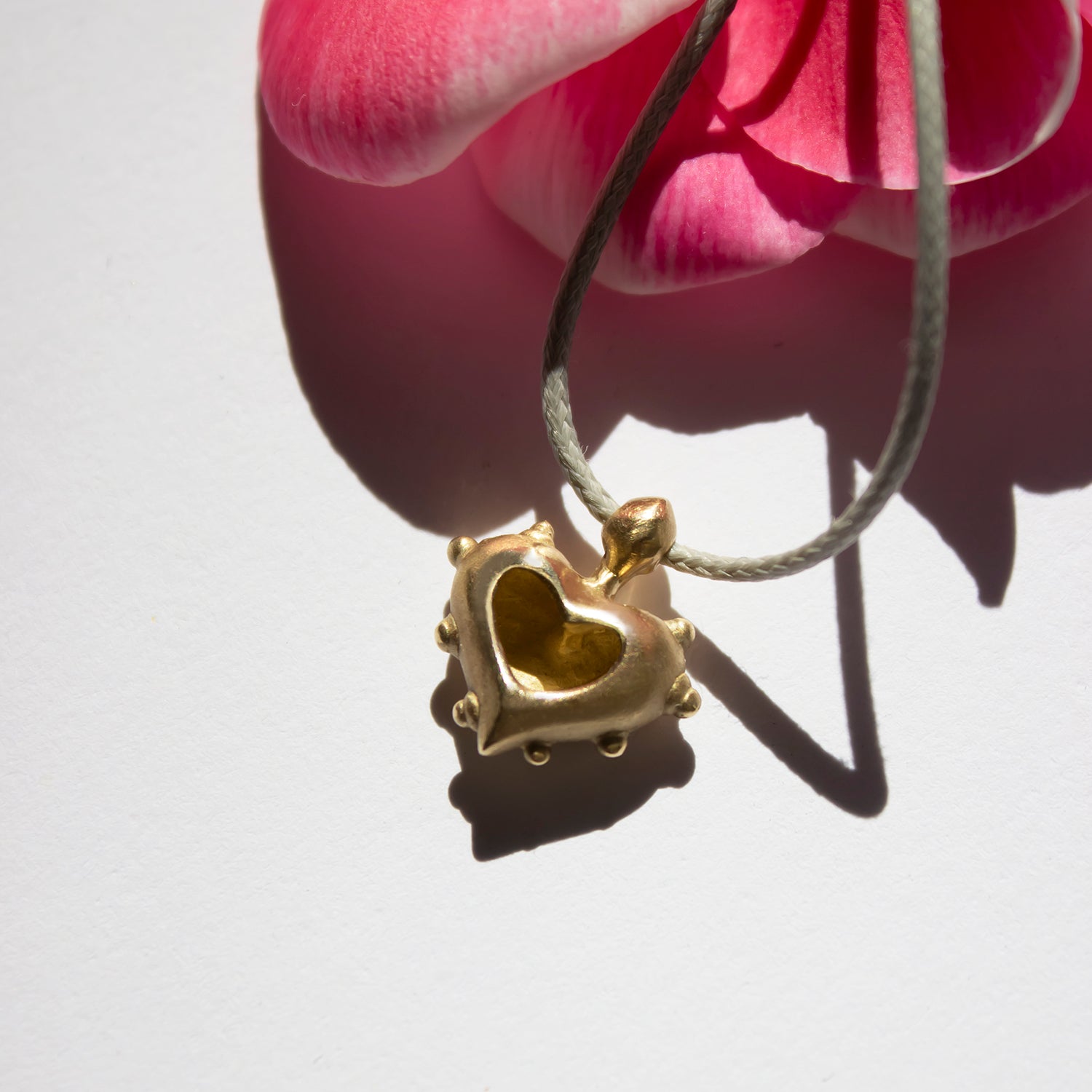 ELINA GLEIZER Gold Goth Heart