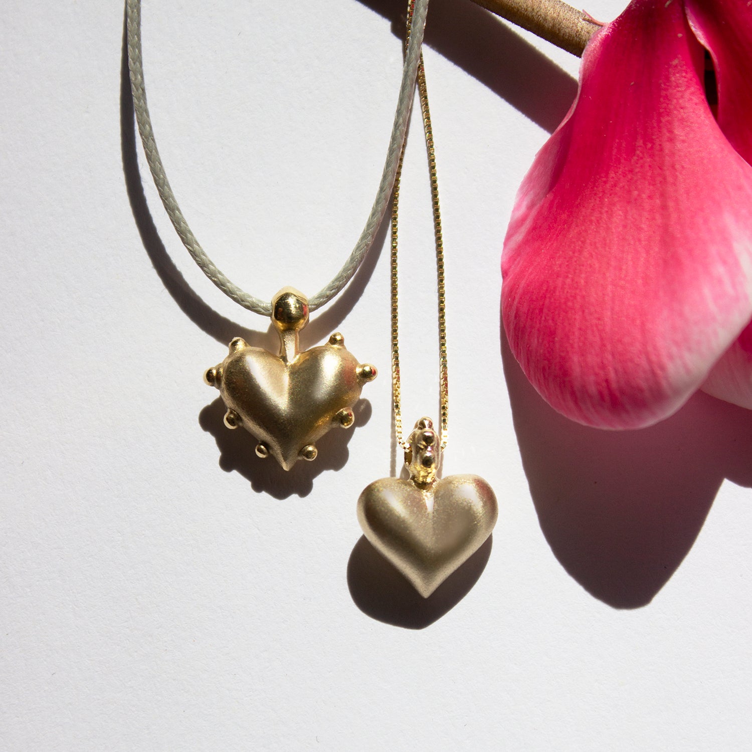 ELINA GLEIZER Gold Goth Heart