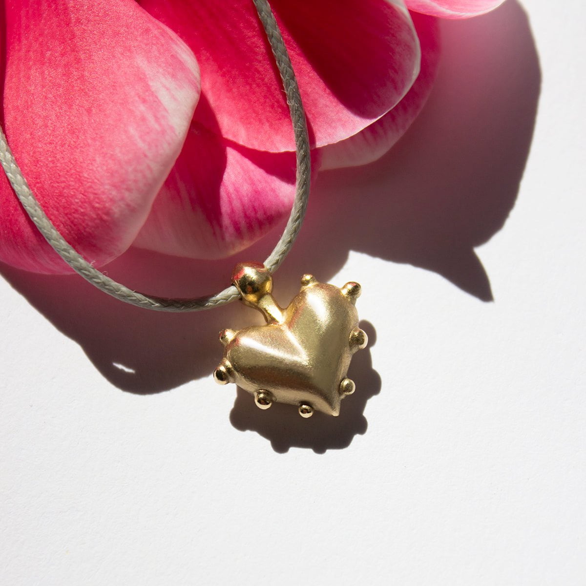 ELINA GLEIZER Gold Goth Heart