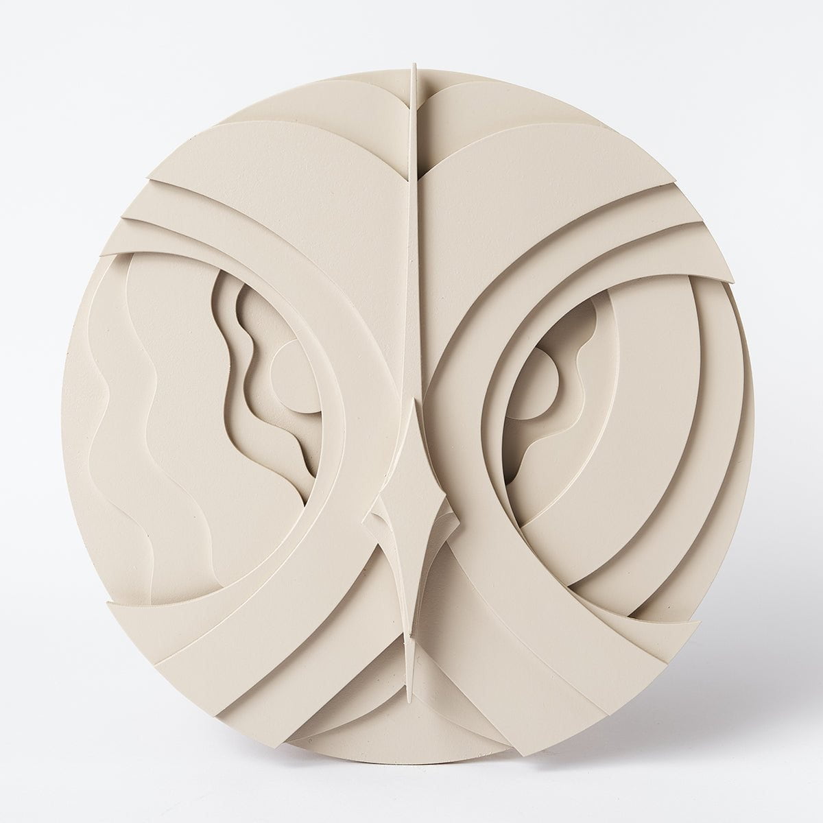 ELINA GLEIZER Great Grey Owl Wall Sculpture