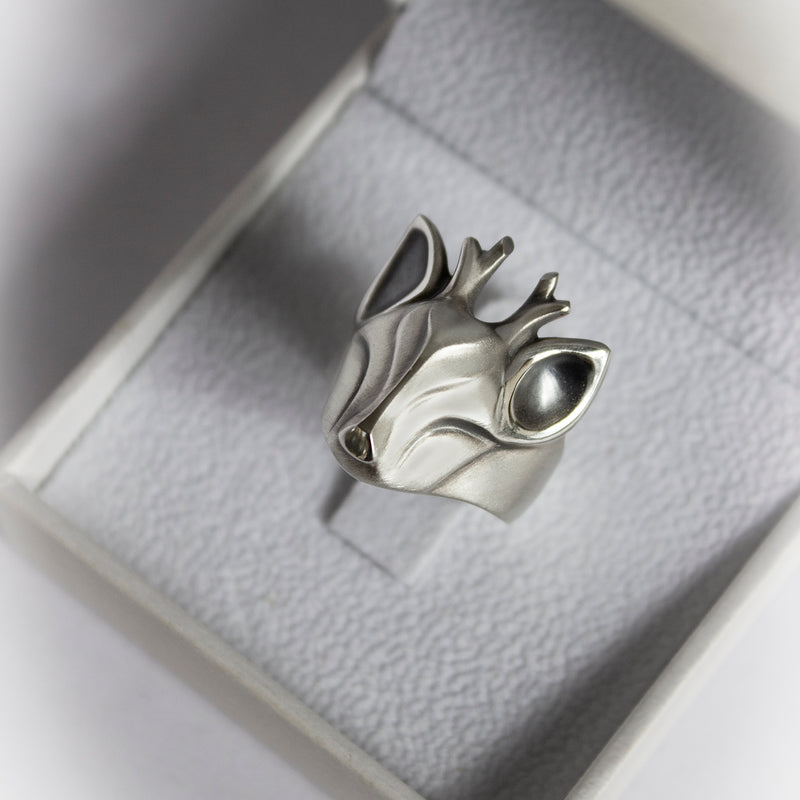 ELINA GLEIZER Jewelry Deer Ring