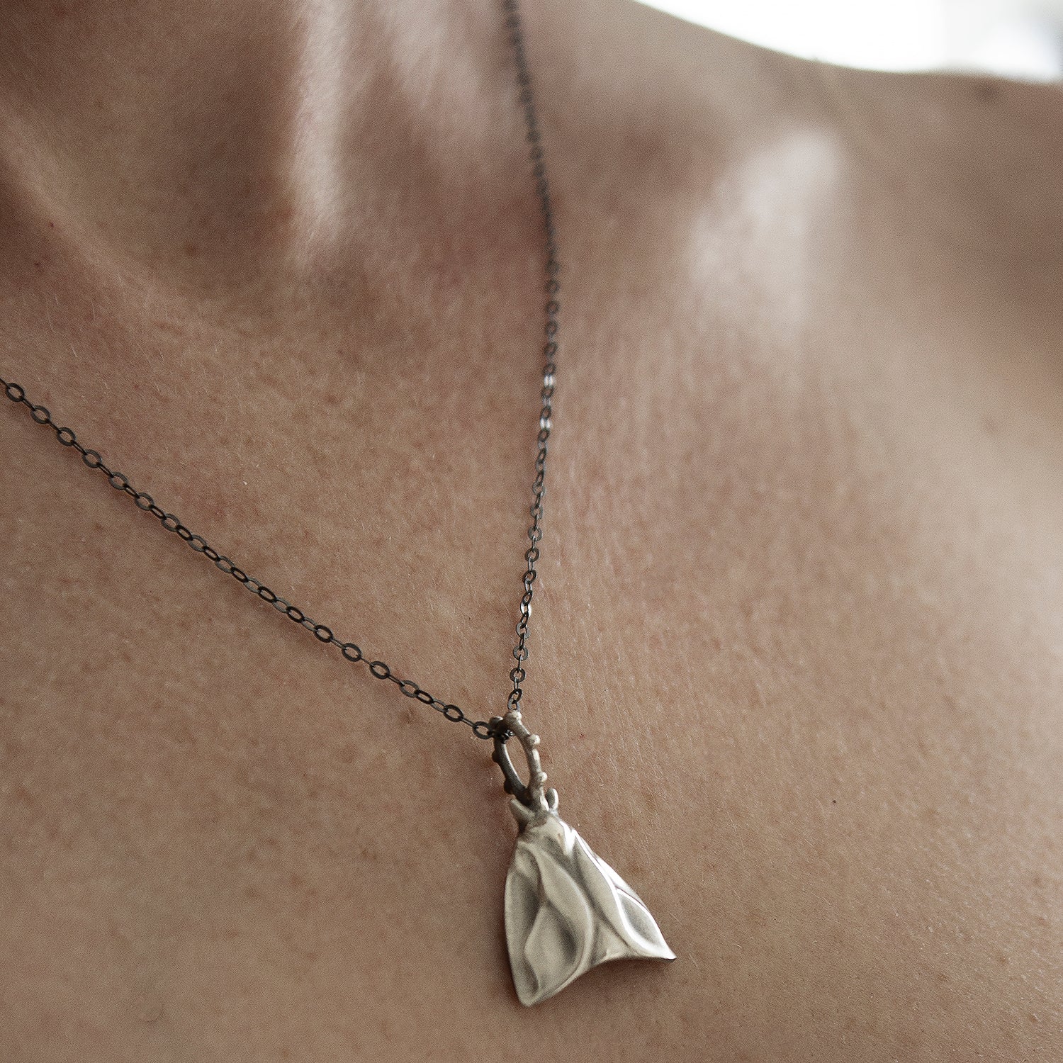 ELINA GLEIZER Moth Necklace