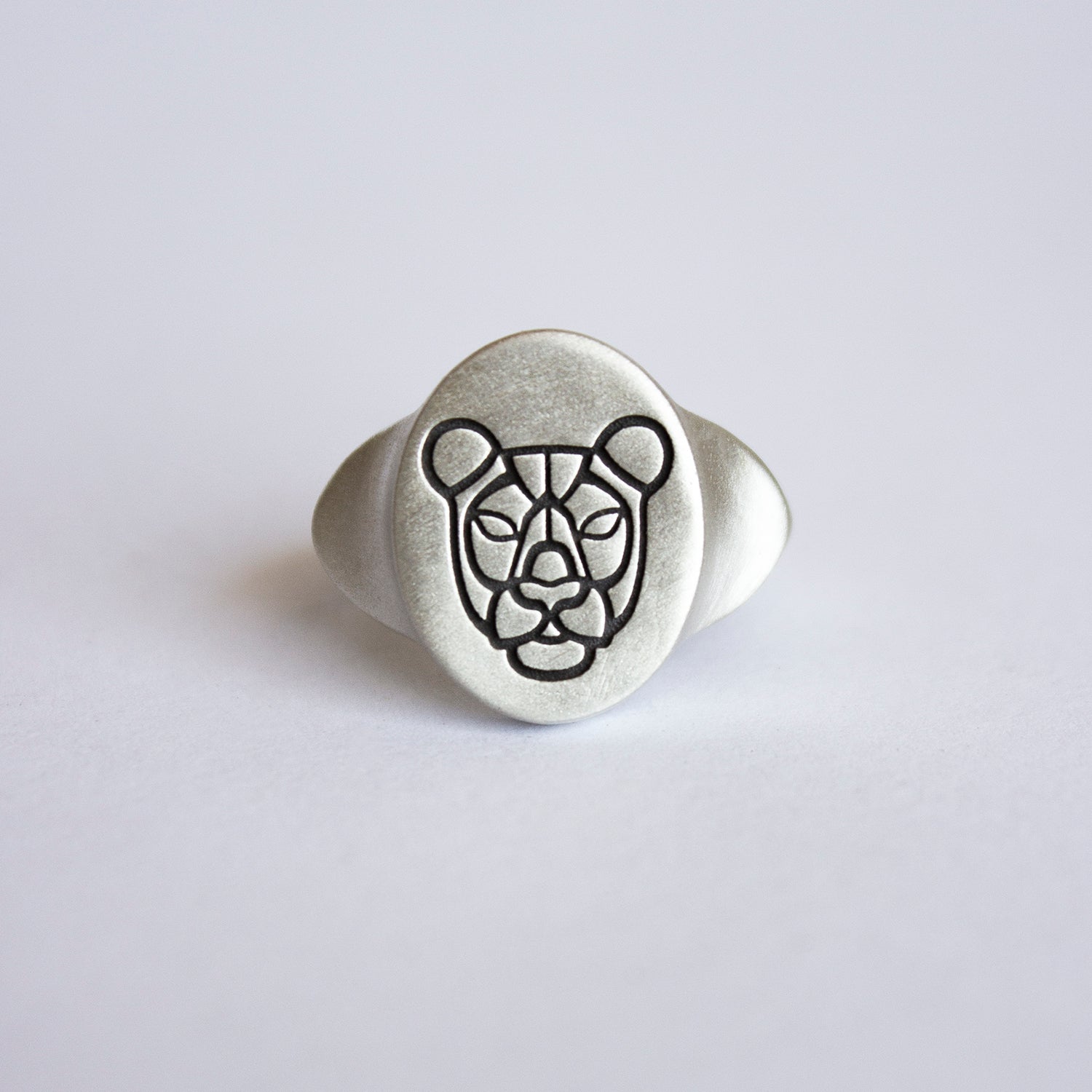 ELINA GLEIZER Rings Signet Lioness Ring