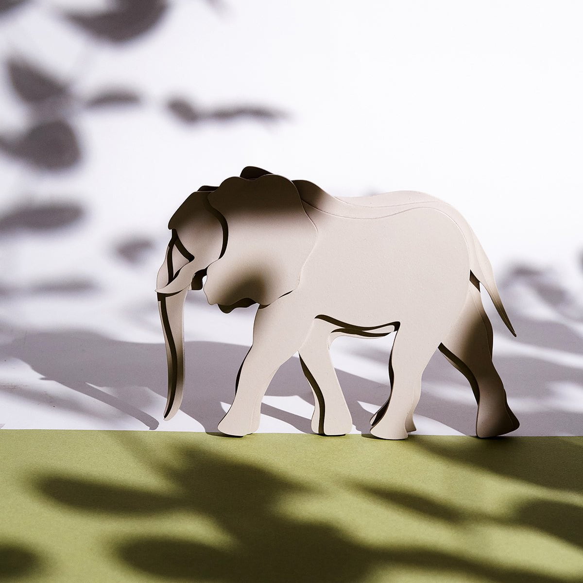 ELINA GLEIZER Wall Sculpture Elephant Wall Sculpture