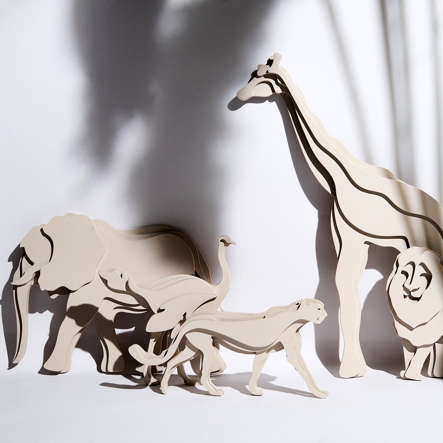 ELINA GLEIZER Wall Sculpture Savannah Bundle of six