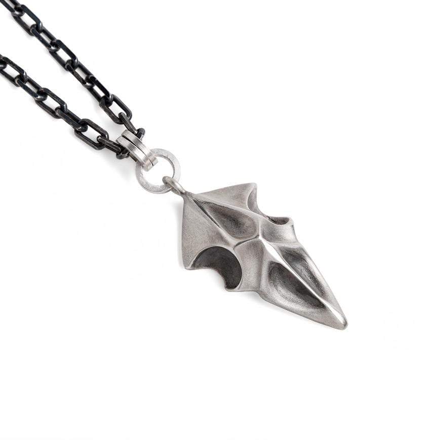 ELINA GLEIZER Bird Skull Necklace