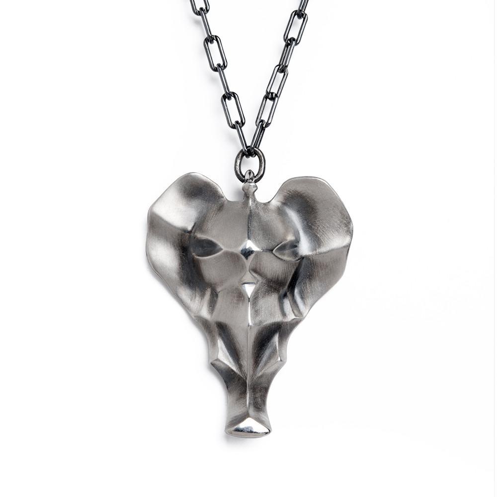 ELINA GLEIZER  Elephant Necklace