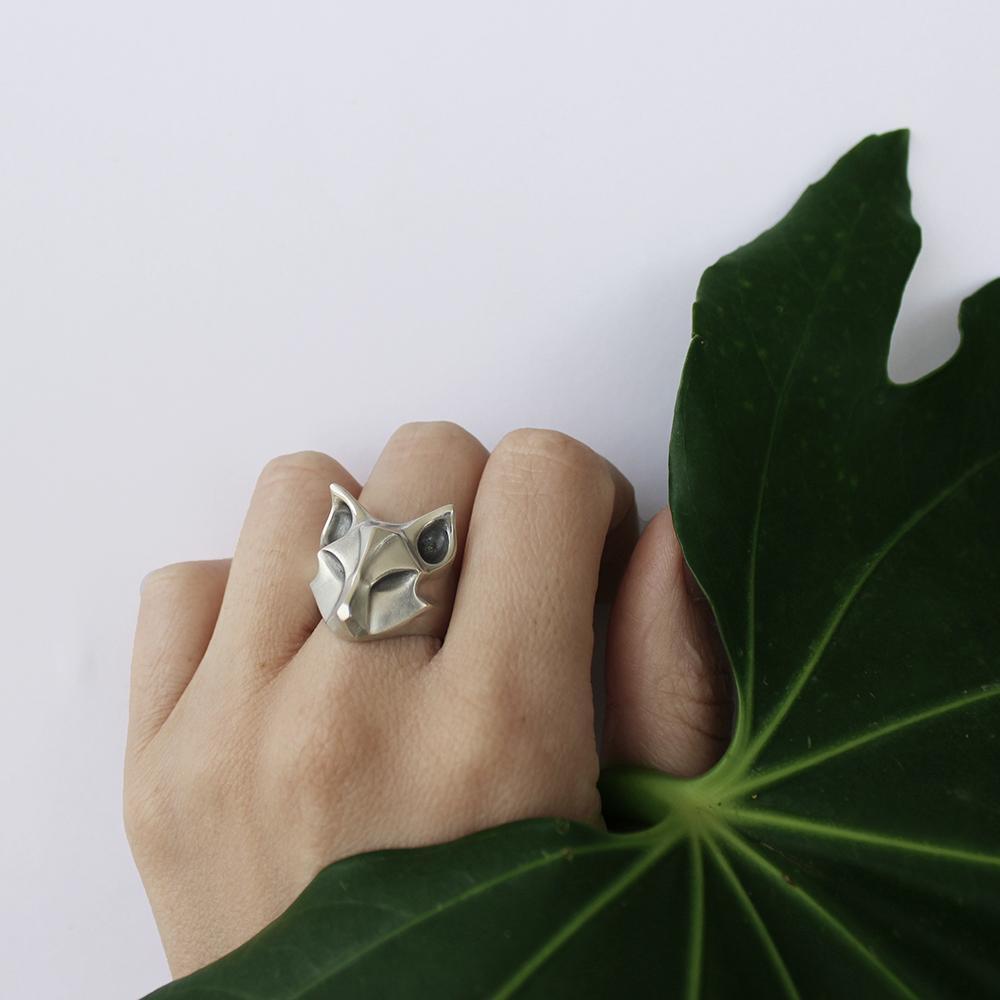ELINA GLEIZER Fox Ring