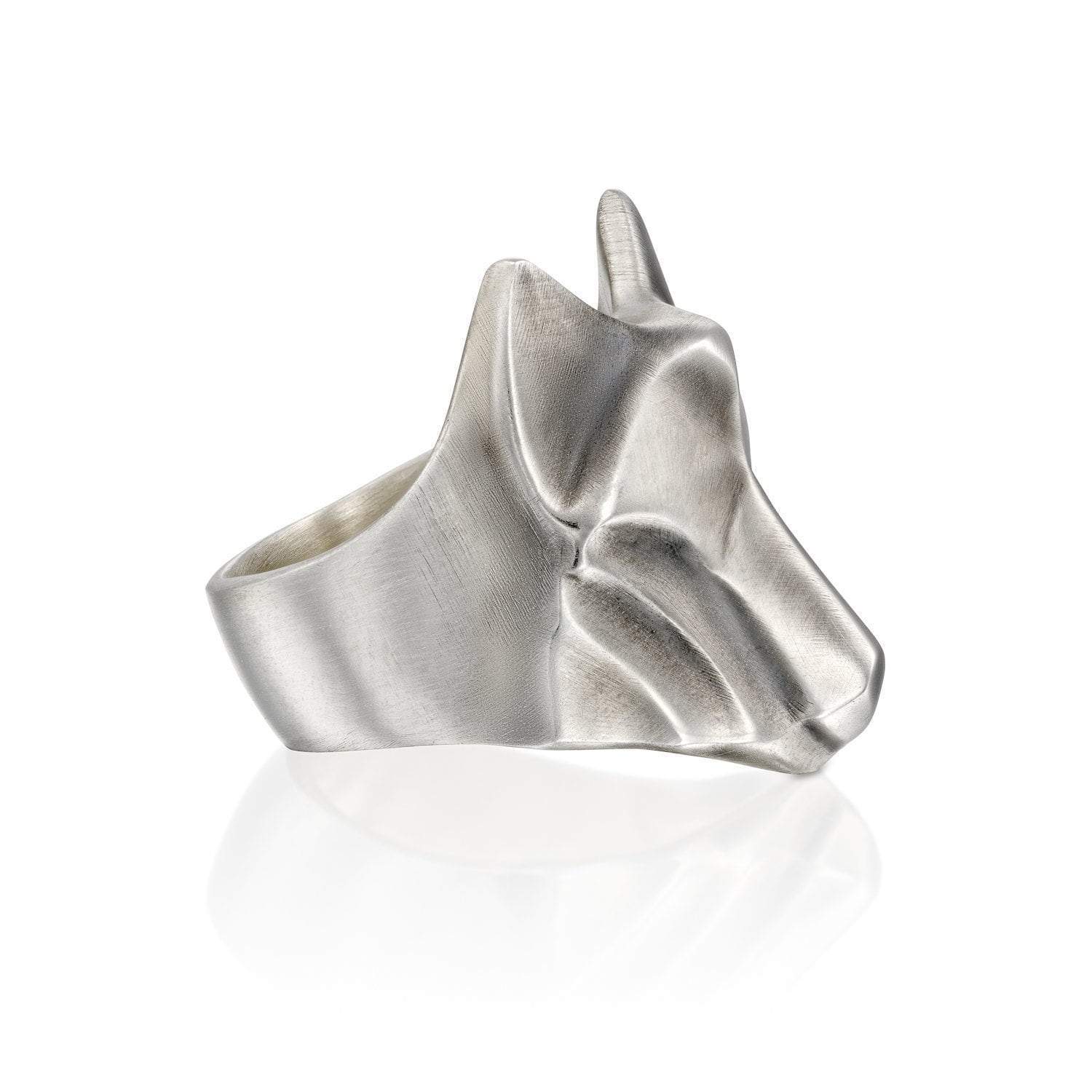 ELINA GLEIZER  Gray Wolf Ring