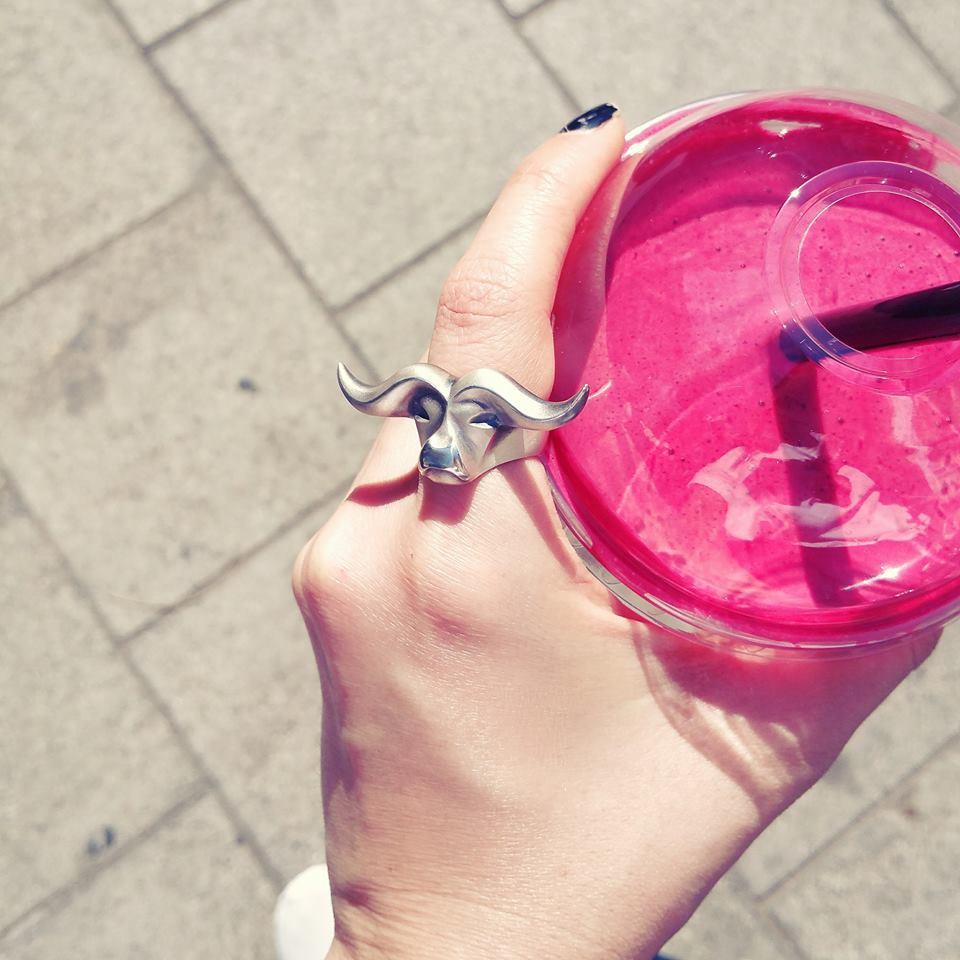 ELINA GLEIZER Jewelry Buffalo Ring