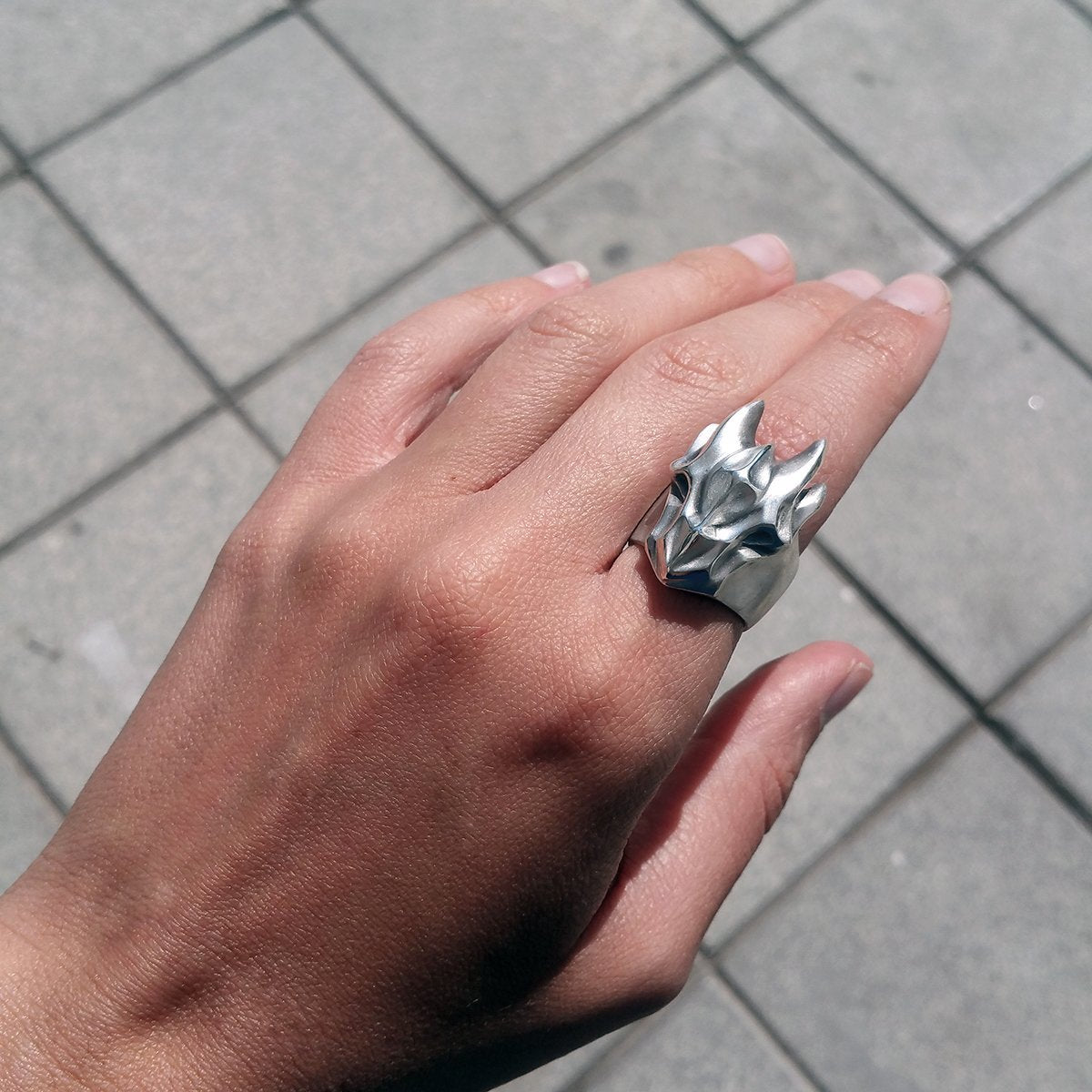 ELINA GLEIZER Jewelry Dragon Ring