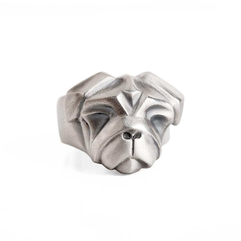 ELINA GLEIZER  Jewelry Pug Ring