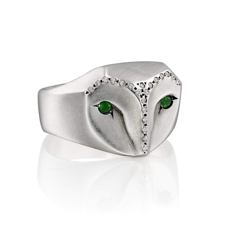 ELINA GLEIZER Royal Barn Owl Ring