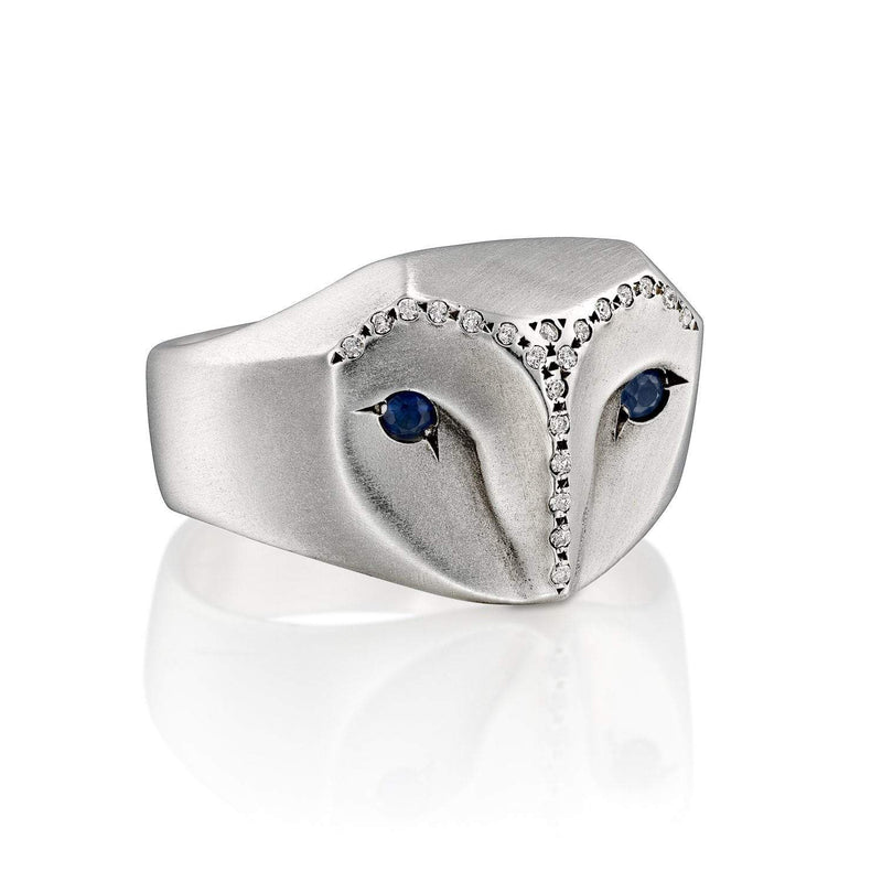 ELINA GLEIZER Royal Barn Owl Ring