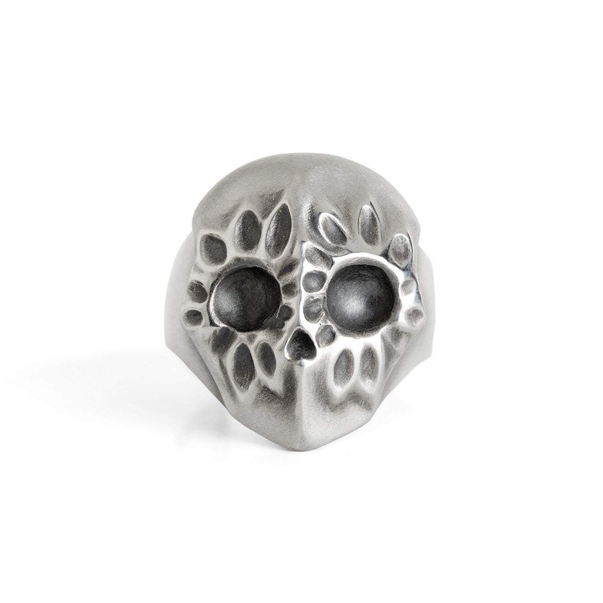 ELINA GLEIZER Select your size Flower Skull Ring