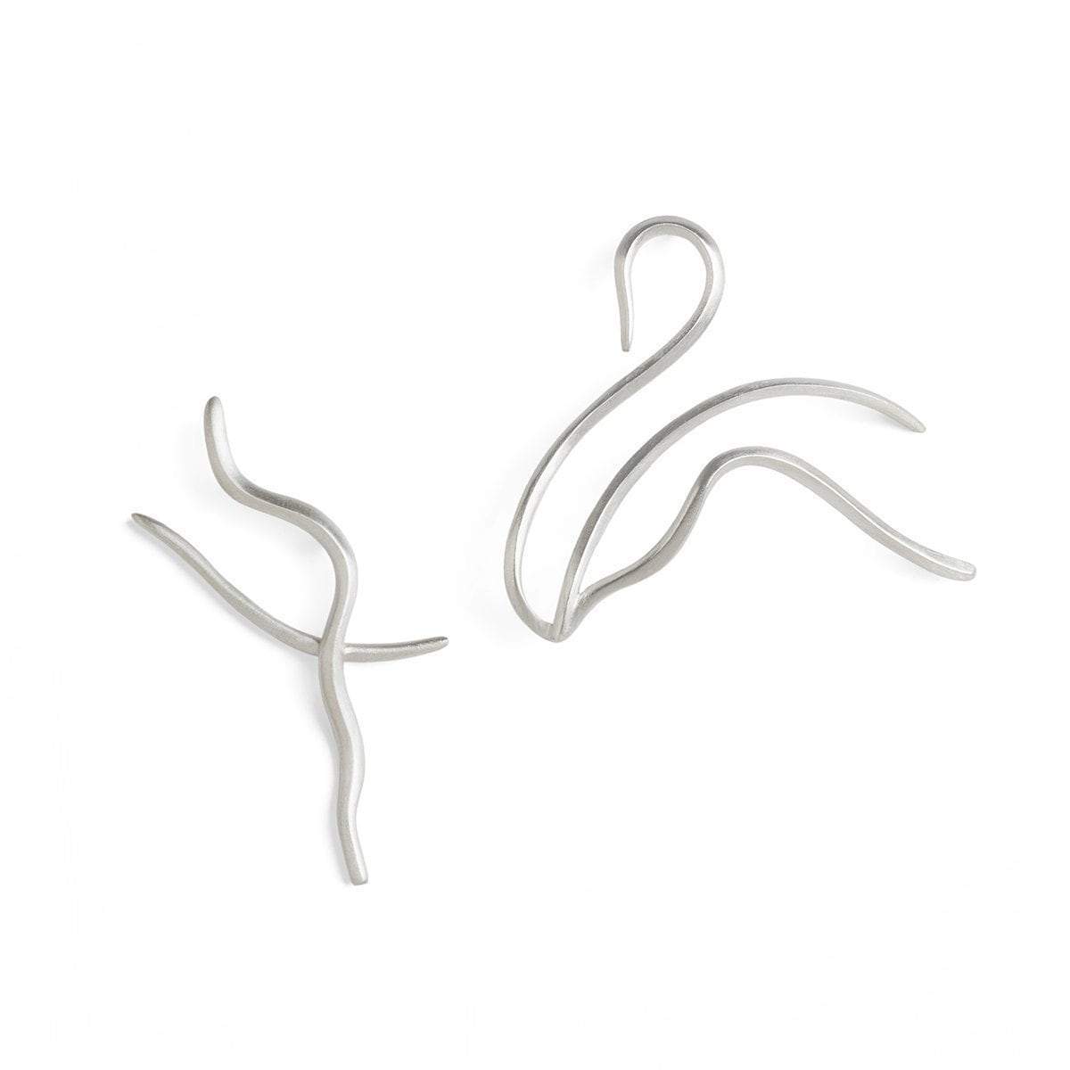 ELINA GLEIZER Single Swan Earring Swan Earring