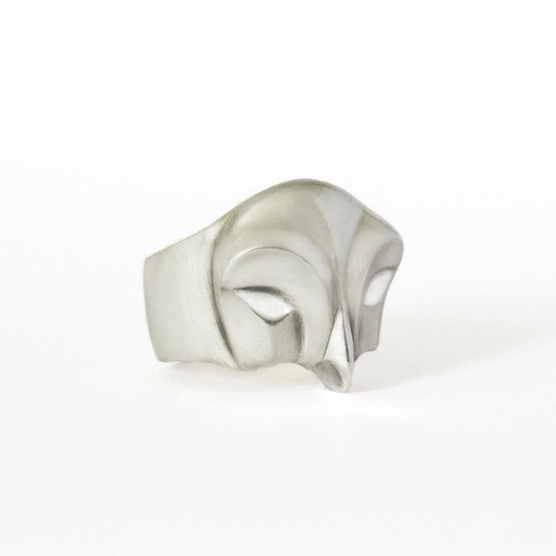 ELINA GLEIZER Snowy Owl Ring