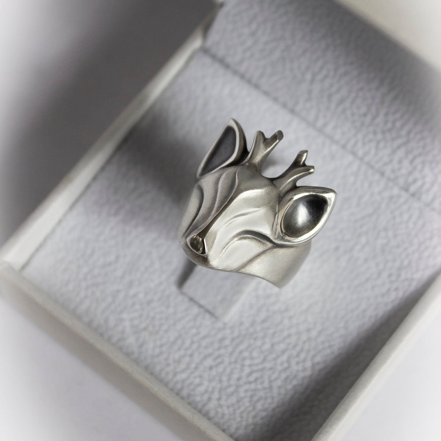 ELINA GLEIZER  Jewelry Deer Ring