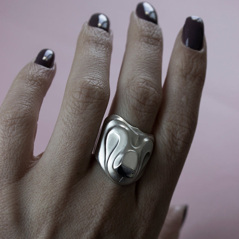 ELINA GLEIZER  Rings Polar Bear Ring