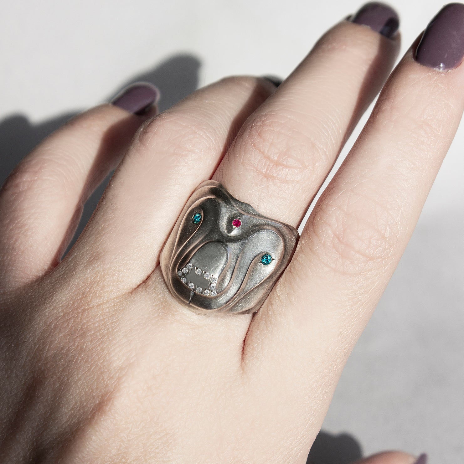 ELINA GLEIZER Rings Royal Mama Bear Ring