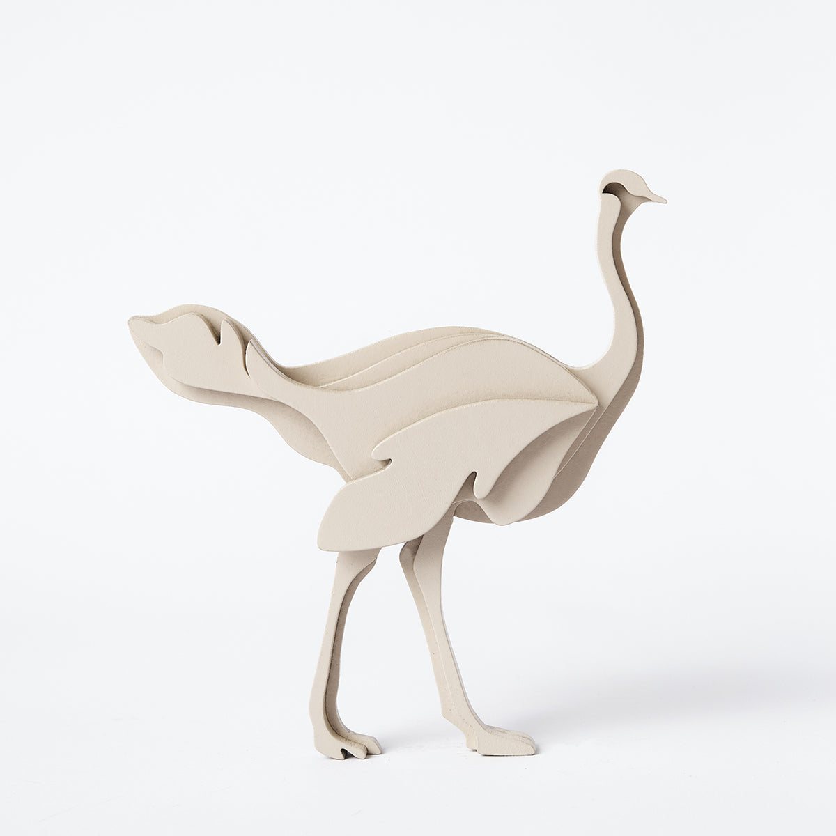 ELINA GLEIZER  Wall Sculpture Ostrich Wall Sculpture