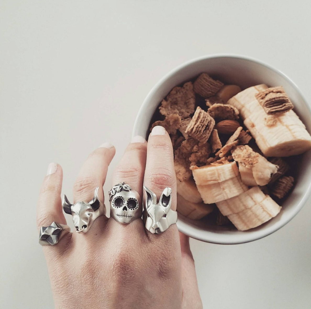 ___ Jewelry Lady Skull Ring
