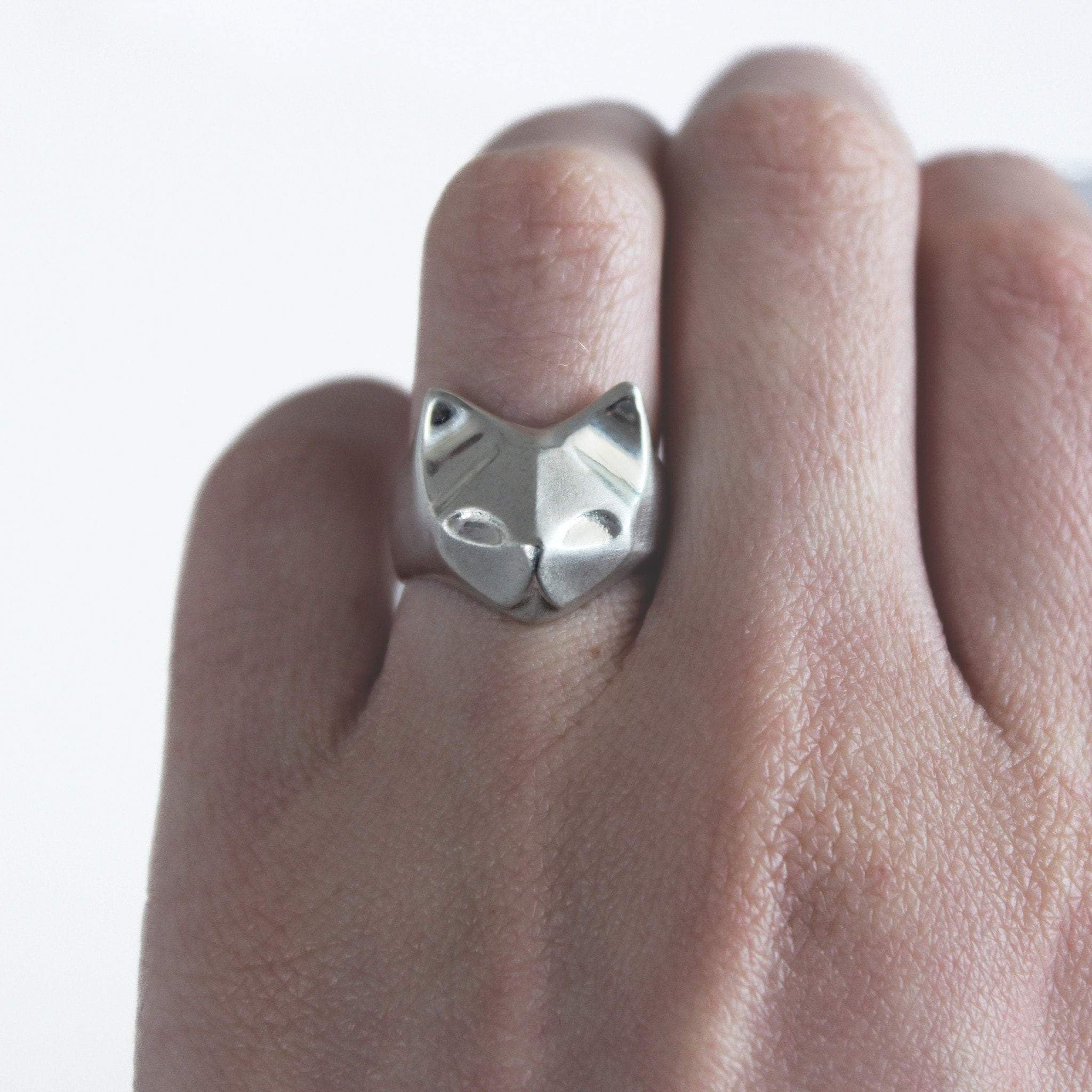Elina Gleizer Jewelry Cat Ring