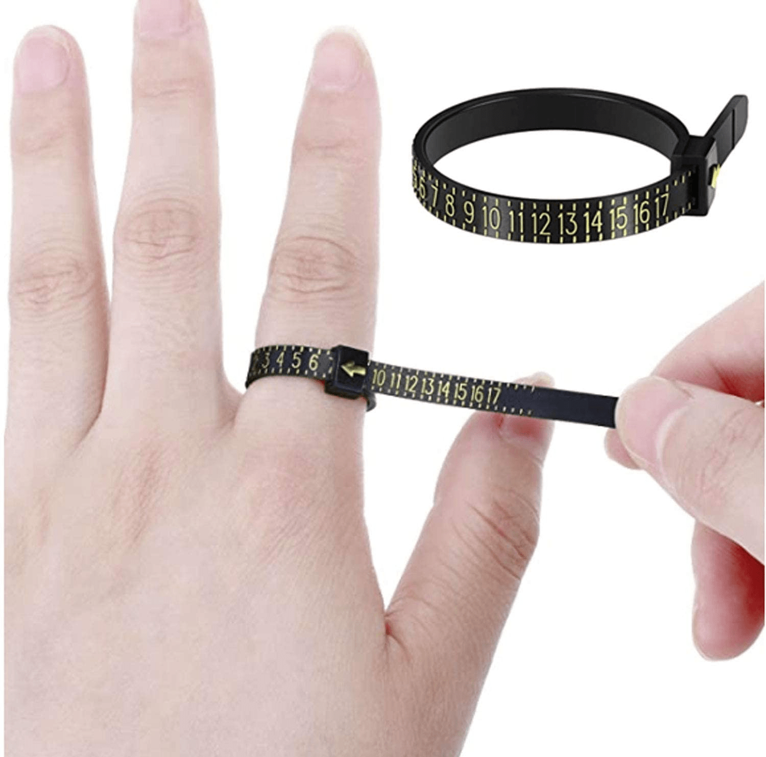 zhart Ring Sizer Finger Sizing Measuring Jewellery Accurate Tool