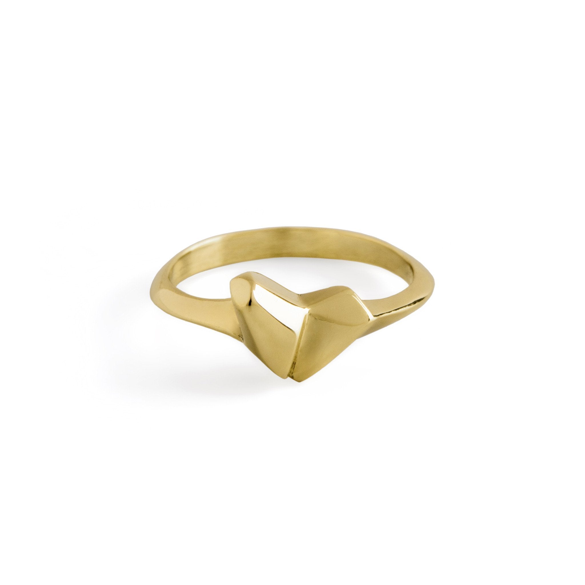 ___ Jewelry Gold Heart Ring